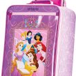 American Tourister Kids' Disney Softside Upright Luggage, Princess 2, 18