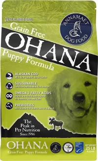 Annamaet Grain-Free Ohana Puppy Formula Dry Dog Food (Line-Caught Cod & Whitefish) 25-lb Bag