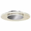 Artika Essence Disk 13 in. Chrome Modern LED Flush Mount Ceiling Light for Kitchen Dining Room
