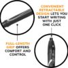 BIC Gel-Ocity Quick Dry Gel Pens, Medium Point Retractable (0.7mm), Black Ink Gel Pen, 12-Count