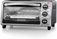 Hamilton Beach Toaster Oven, Red with Gray Accents, 31146 