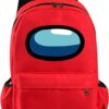 Binheiyi Travel Backpack for Women (17-Inch), Kids Backpack for Girls boys Hiking Bookbag Suitable For Students Lightweight Laptop Backpack(Red)