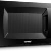 COMFEE' EM720CPL-PMB Countertop Microwave Oven with Sound On/Off, ECO Mode and Easy One-Touch Buttons, 0.7cu.ft, 700W, Black