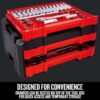 CRAFTSMAN 262-Piece Standard (SAE) and Metric Combination Polished Chrome Mechanics Tool Set (1/4-in; 3/8-in; 1/2-in;)