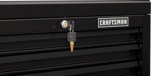 CRAFTSMAN CMST22654BK 1000 Series 26-in W x 17.25-in H 5-Drawer Steel Tool Chest (Black)