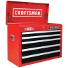 CRAFTSMAN CMST98214RB 2000 Series 26-in W x 19.75-in H 5-Drawer Steel Tool Chest (Red) CRAFTSMAN CMST98214RB 2000 Series 26-in W x 19.75-in H 5-Drawer Steel Tool Chest (Red)