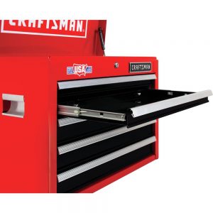 CRAFTSMAN CMST98214RB 2000 Series 26-in W x 19.75-in H 5-Drawer Steel Tool Chest (Red) CRAFTSMAN CMST98214RB 2000 Series 26-in W x 19.75-in H 5-Drawer Steel Tool Chest (Red)