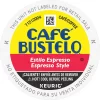 Café Bustelo Espresso Style Dark Roast Coffee 128 Keurig K-Cup Pods 32 Count (Pack of 4)
