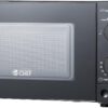 Commercial Chef 0.6 Cu. Ft. Countertop Microwave Oven, Mechanical Dial Controls, 700W, Pull Handle Door, 6 Power Levels, CHM660B, Black