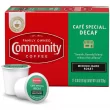 Community Coffee Café Special Decaf 36 Count Coffee Pods Medium Dark Roast, Compatible with Keurig 2.0 K-Cup Brewers, 12 Count (Pack of 3)