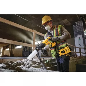 DEWALT DCH263B 20-Volt MAX Cordless Brushless 1-1/8 in. SDS Plus D-Handle Concrete & Masonry Rotary Hammer (Tool-Only)