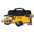 DEWALT DCK239E2 20V MAX Brushless Cordless Circular Saw and Drill Combo Kit with DEWALT POWERSTACK, Compact Batteries