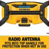 DEWALT DCR028B 12-Volt or 20-Volt Max Water Resistant Cordless Bluetooth Jobsite Radio Bluetooth Adapter