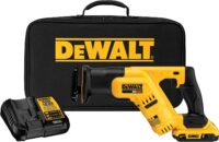DEWALT DCS387D1 20V MAX Cordless Reciprocating Saw Kit, Compact, 2-Amp Hour