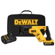 DEWALT DCS387P1 20-Volt MAX Lithium-Ion Cordless Compact Reciprocating Saw Kit with Battery 5Ah, Charger and Contractor Bag