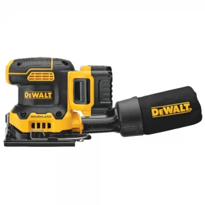 DEWALT DCW200P1 20-Volt MAX XR Cordless Brushless 1/4 Sheet Variable Speed Sander with (1) 20-Volt Battery 5.0Ah & Charger