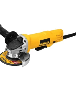 DEWALT DWE4012 7.5 Amp 4.5 in. Corded 12,000 RPM Paddle Switch Small Angle Grinder