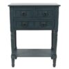 Decor Therapy  Casual Navy Console Table