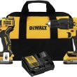 Dewalt DCK276E2 20V MAX Brushless Lithium-Ion Cordless Hammer Drill and Impact Driver Combo Kit with Compact Batteries