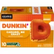 Dunkin' Caramel Me Crazy Flavored Coffee 60 Keurig K-Cup Pods 10 Count (Pack of 6)