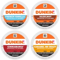 Dunkin' Mixed Flavor Coffee Variety Pack 60 Keurig K-Cup Pods
