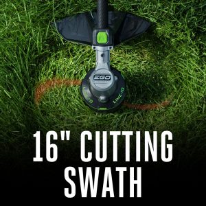 EGO ST1623T POWER+ POWERLOAD with LINE IQ 56-volt 16-in Telescopic Cordless String Trimmer (Battery Included)