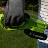 Earthwise LPHT12022 20 in. 20V Lithium-Ion Cordless Pole Hedge Trimmer - 2 Ah Battery and Charger Included Earthwise LPHT12022 20 in. 20V Lithium-Ion Cordless Pole Hedge Trimmer - 2 Ah Battery and Charger Included