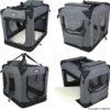 EliteField 3-Door Collapsible Soft-Sided Dog Crate