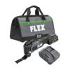 FLEX FX4111-1A Brushless-Amp 24-volt 5-speed Oscillating Multi-Tool Kit with Soft Case (1-Battery Included)