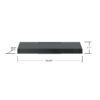 GE JVX3300DJBB 30-in Ducted Black Undercabinet Range Hood with Charcoal Filter