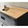 Gladiator Ready-to-Assemble 3/4 Door GearBox Steel Freestanding Garage Cabinet in Gray (28-in W x 31-in H x 18-in D)