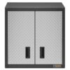 Gladiator GAWG28FDYG Ready-to-Assemble Full-Door Wall GearBox Steel Wall-mounted Garage Cabinet in Gray (28-in W x 28-in H x 12-in D)