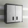Gladiator GAWG28FDYG Ready-to-Assemble Full-Door Wall GearBox Steel Wall-mounted Garage Cabinet in Gray (28-in W x 28-in H x 12-in D)