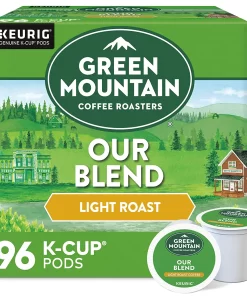 Green Mountain Coffee Roasters Our Blend Single-Serve Keurig K-Cup Pods Light Roast Coffee, 24 Count (Pack of 4)