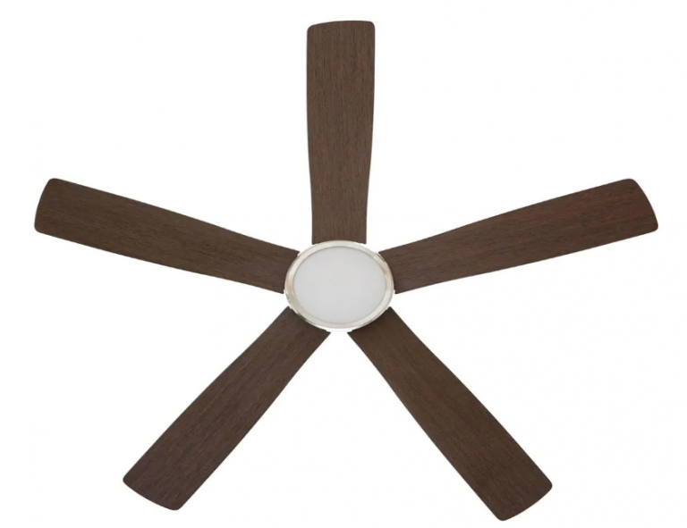 Hampton Bay 52133 Fanelee 54 in. White Color Changing Integrated LED
