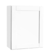 Hampton Bay KW2430-SSW Shaker Satin White Stock Assembled Wall Kitchen Cabinet (24 in. x 30 in. x 12 in.)