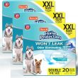 Hartz Home Protection Mountain Fresh Scent Odor Eliminating Dog Pads, XX-Large (60 Count)