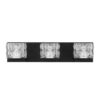 Home Decorators Collection Tulianne 19.5 in. 3-Light Coal LED Vanity Light Bar