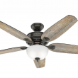 Hunter 53366 Channing 54 in. LED Indoor Easy Install Noble Bronze Ceiling Fan with HunterExpress Feature Set and Remote
