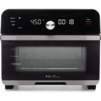 BLACK DECKER Extra Wide 8-Slice Toaster Oven, Black
