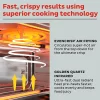 Instant Omni Plus 19 QT/18L Air Fryer Toaster Oven Combo, From the Makers of Instant Pot, 10-in-1 Functions, Fits a 12" Pizza, 6 Slices of Bread, App with Over 100 Recipes, Stainless Steel