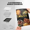 Kalorik Maxx 6-Slice Stainless Steel Toaster Oven with Rotisserie (1600-Watt) Kalorik Maxx 6-Slice Stainless Steel Toaster Oven with Rotisserie (1600-Watt)