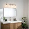 Kichler 45887NI Winslow 30-in 4-Light Brushed Nickel Transitional Vanity Light