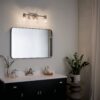Kichler 45894NI Harmony 24.5-in 3-Light Brushed Nickel Transitional Vanity Light