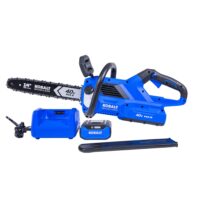Kobalt KCS 1040A-03 Gen4 40-volt 14-in Brushless Cordless Electric Chainsaw 4 Ah (Battery & Charger Included)