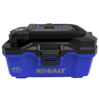Kobalt KWD 4040-06 3-Gallons 1.25-HP Cordless Wet/Dry Shop Vacuum with Accessories Included (Tool Only)