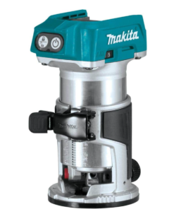 Makita XTR01Z 18V LXT Lithium-Ion Brushless Cordless Variable Speed Compact Router with Built-In LED Light (Tool Only)