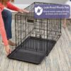 MidWest iCrate Fold & Carry Single Door Collapsible Wire Dog Crate
