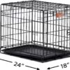 MidWest iCrate Fold & Carry Single Door Collapsible Wire Dog Crate