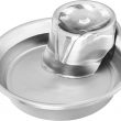 Pioneer Pet Big Max Style Stainless Steel Dog & Cat Fountain, 128-oz